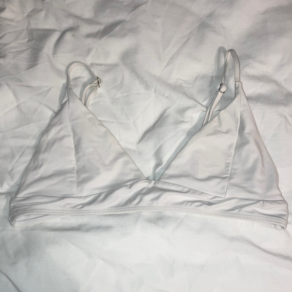 White Bikini Top